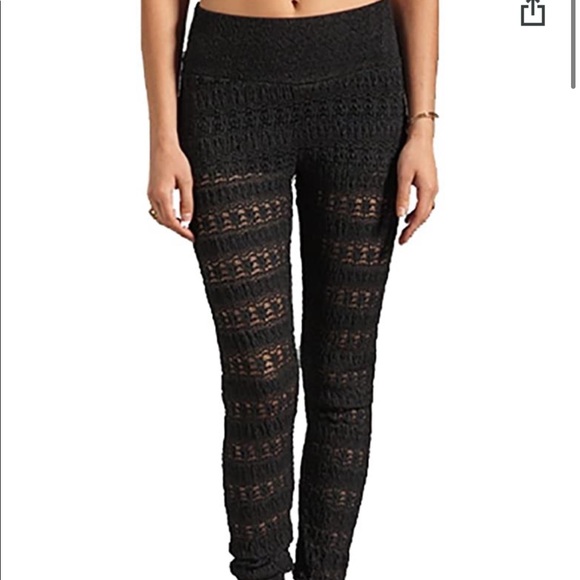 NWT Nightcap Lace Leggings - Picture 1 of 8